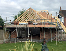 New Build in Progress Lichfield Staffordshire